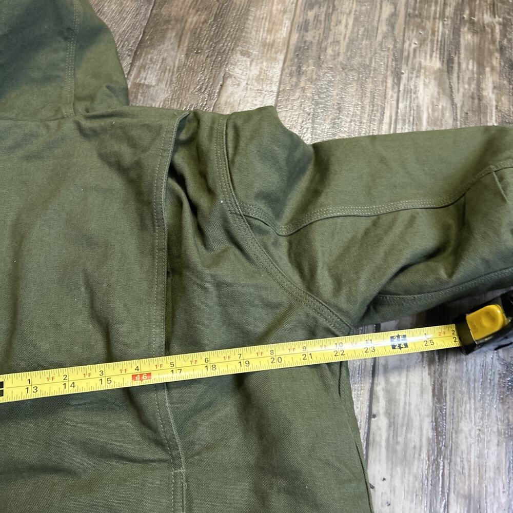 Vintage Y2K Carhartt WJ141 LOV Green Sierra Jacket Women's Medium - Picture 6 of 6